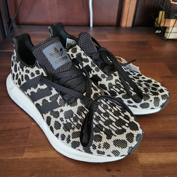 adidas Swift Run W 7.5 Raw White/Core Black/Carbon - Picture 7 of 7